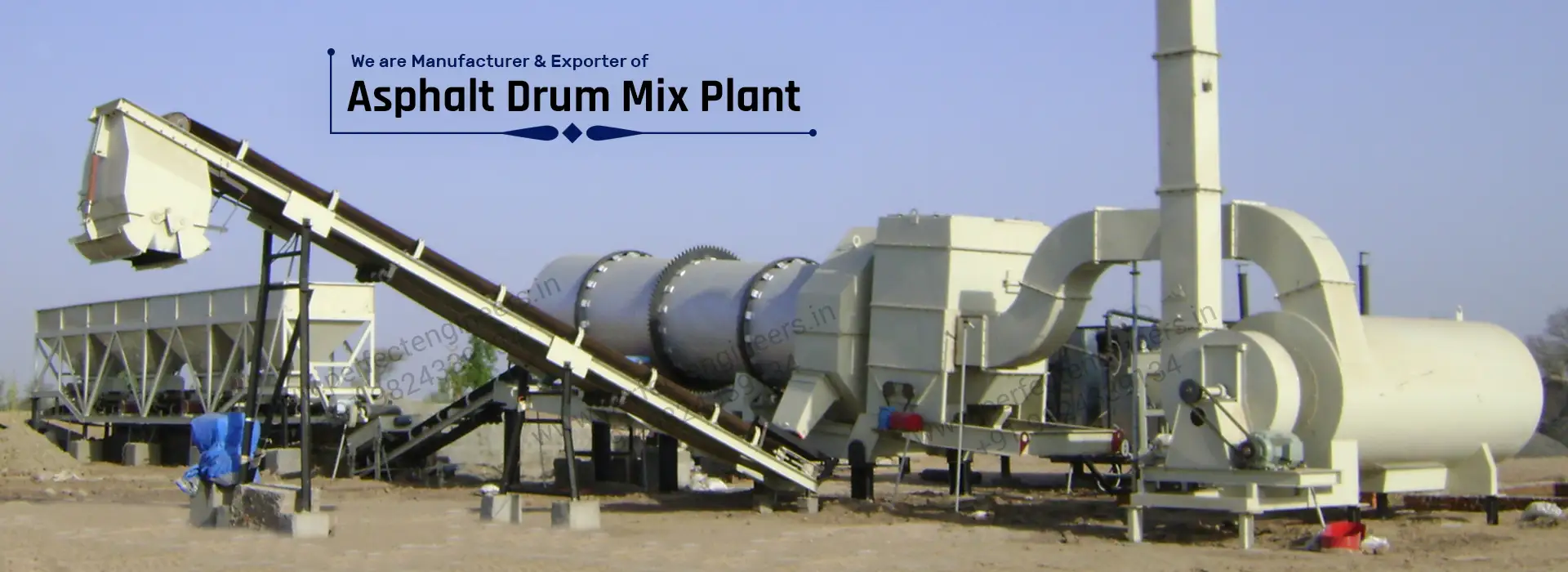 Asphalt drum mix plant manufacturer