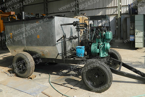 Trolley Mounted Bitumen Sprayers / Emulsion Sprayers / Wood Fire Boiler